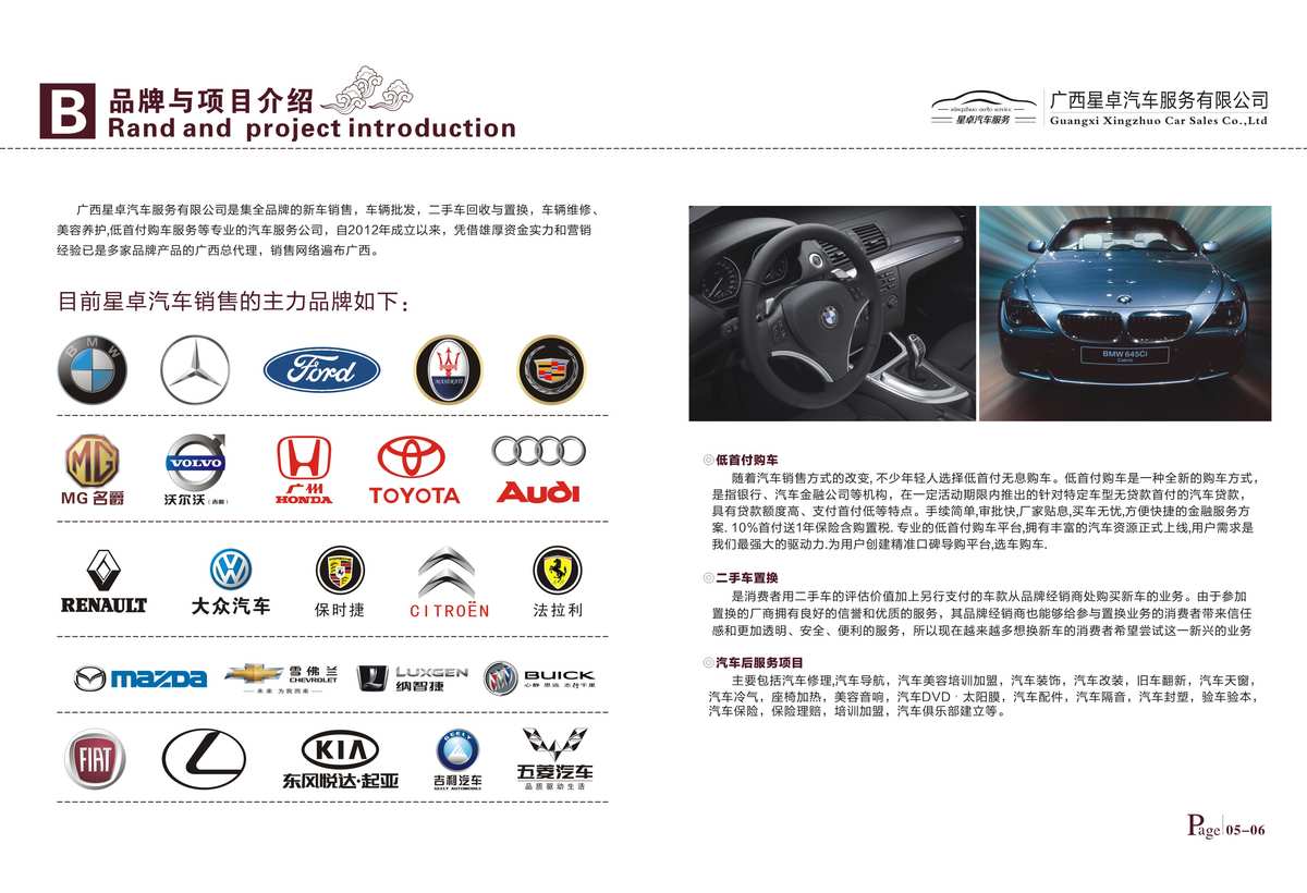 驾驭未来，共赢商机——全方位汽车服务宣传册设计与印刷方案